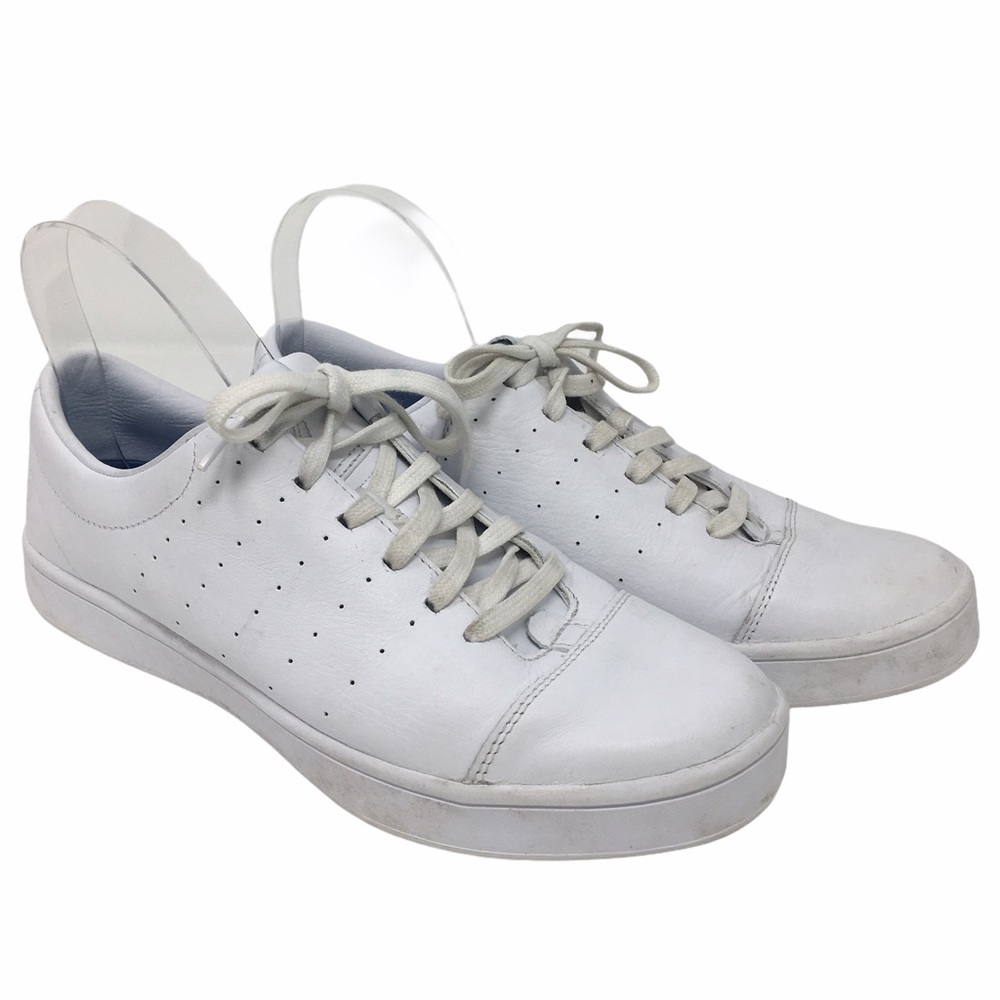 K-Swiss Men’s White Leather Sneakers. Sz.9